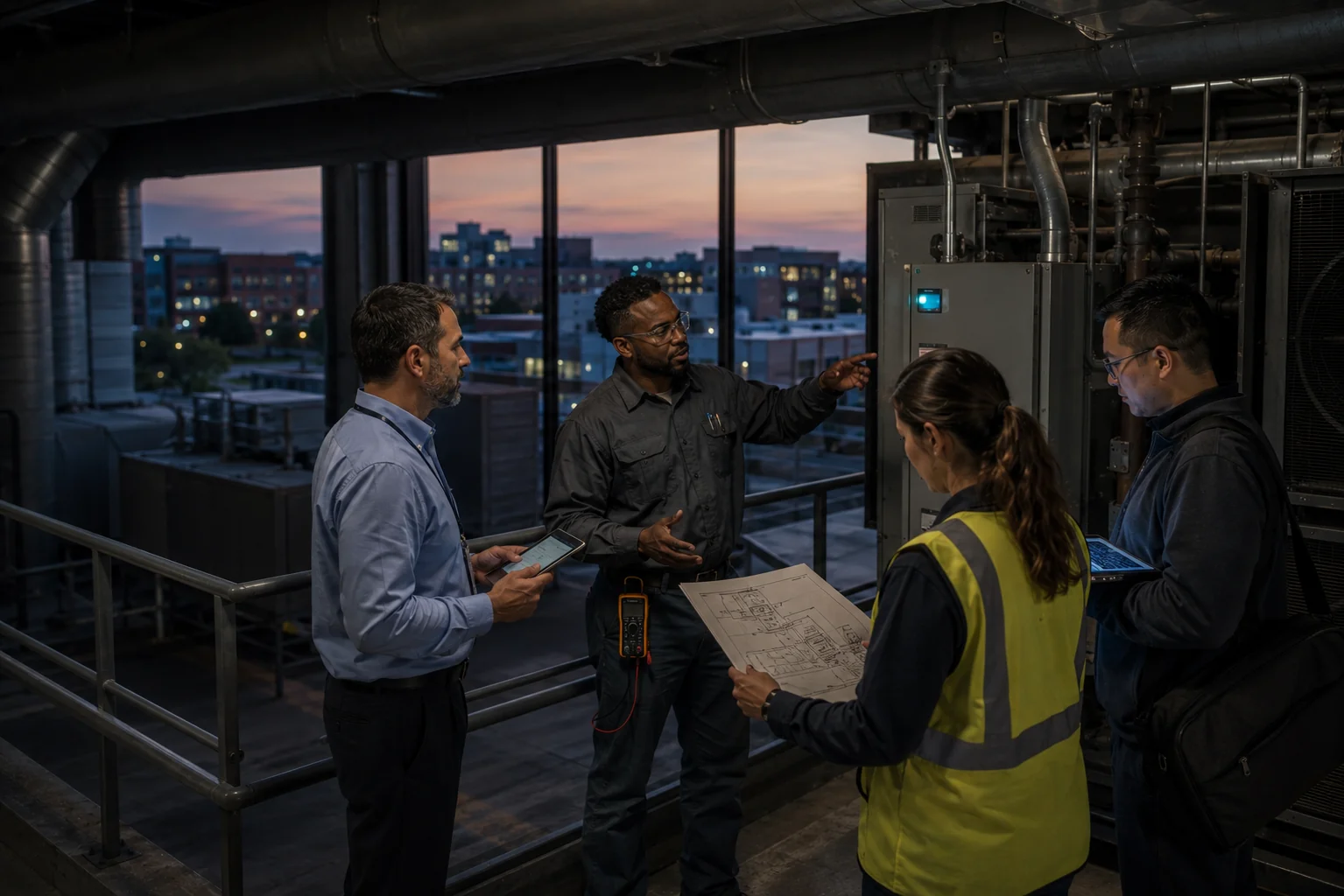 Facilities managers, engineers, and cybersecurity professionals who make a smart campus work
